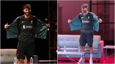 Liverpool 2024/25 away kit LEAKED by Reds star on pre-season tour