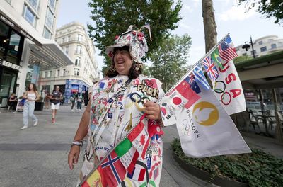 Meet the Olympics superfan who spent her savings to get to her 7th Games