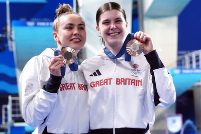 Diving duo ‘never gave up’ as they bounced back to bag Olympic bronze