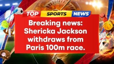 Shericka Jackson Withdraws From 100M Sprint In Paris