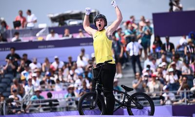 ‘That’s insane’: Natalya Diehm wins first women’s Olympic BMX medal for Australia