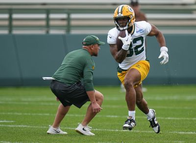 Packers rookie RB Marshawn Lloyd makes highly anticipated training camp debut