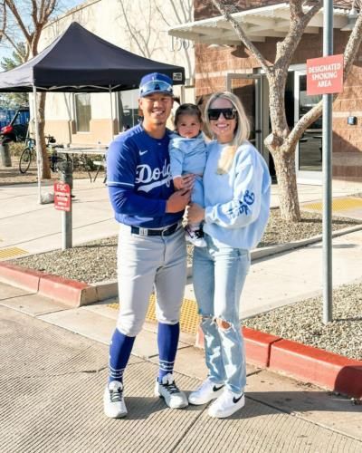 Jordan Yamamoto Celebrates Family Love In Baseball Attire