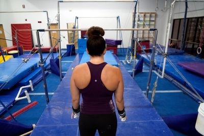 The careers of Olympians like Simone Biles mirror the rise of adult gymnastics. 'I'm never leaving.'