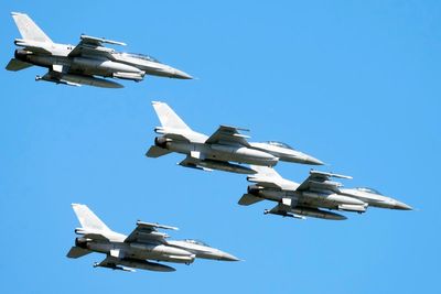 Ukraine receives first F-16 fighter jets to bolster defenses against Russia, a US official tells AP