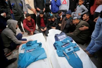 Palestinian Journalists Killed In Israeli Airstrike In Gaza