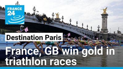 France, GB win gold in triathlon races