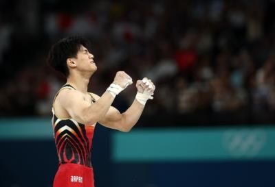 Japan's Shinnosuke Oka Wins Men's All-Round Gymnastics Gold