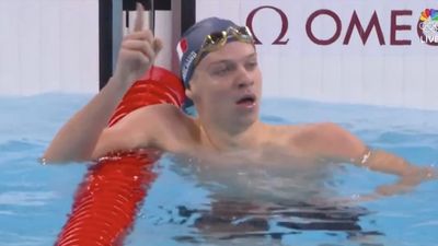 Léon Marchand’s Gold Medal Finish in the 200M Fly Has to be Seen to be Believed