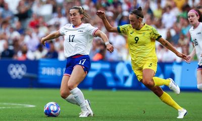 Australia’s Olympic football hopes ended after defeat to USA