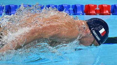 French swim star Marchand bags second Olympic gold in dazzling 200m butterfly