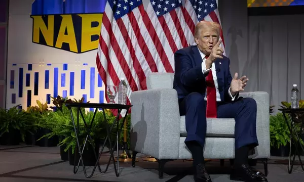Incredulous laughter, audible gasps: Trump’s performance at Black journalists’ panel left him exposed