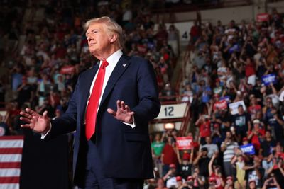Trump targets Harris at PA rally