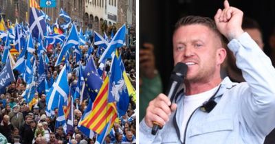 Pro-independence counterprotest called as Tommy Robinson pushes Glasgow rally