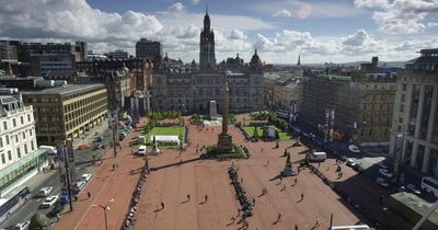 Glasgow reacts as Tommy Robinson promotes far-right pro-UK rally in George Square