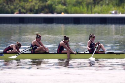 Helen Glover has to settle for women’s four silver as Netherlands edge out GB