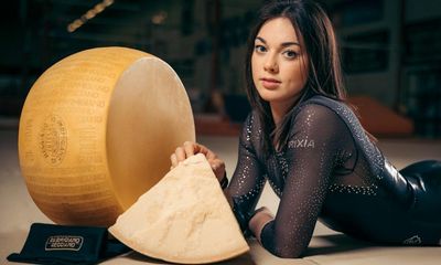 Cheesy pictures: gymnast’s parmesan photos take Olympics by storm
