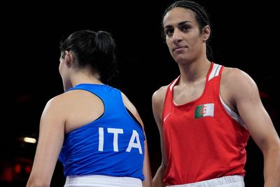 Boxer at the centre of gender controversy wins Olympic fight in just 46 seconds