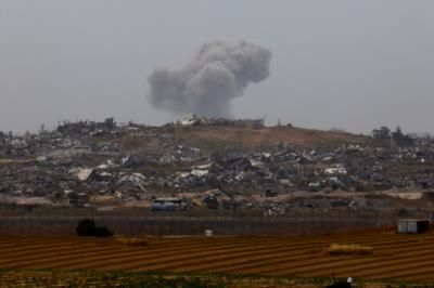 Israeli Airstrike Kills Eight At Gaza Refugee Camp