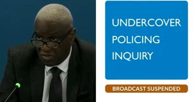 Inquiry live feed ended as lawyers told 'smearing people is Security Service job'