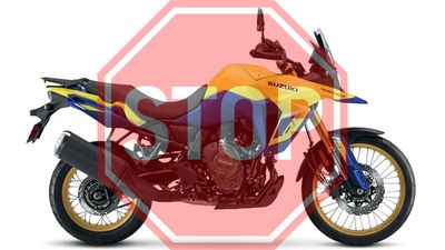 Suzuki Says Stop Sale, Stop Ride On 2023-24 V-Strom 800DEs Over Rear Tire