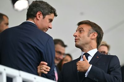 Vacationing Macron Takes Back Seat During Games