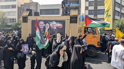 Thousands mourn Hamas leader Haniyeh in Iran amid calls for revenge