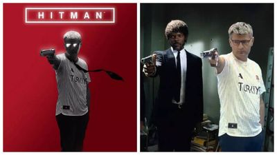 'Hitman' to 'Pulp Fiction': Internet reimagines Turkish Olympic shooter Yusuf Dikec in Hollywood blockbuster movies - Pics Inside