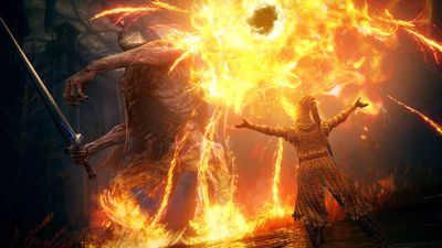 FromSoftware games come full circle as ingenious Elden Ring players use fire to cheese a tough Shadow of the Erdtree fight without even entering the boss arena