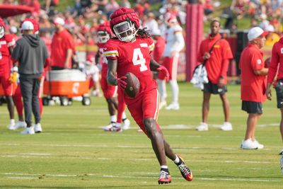 WATCH: Rashee Rice makes one-handed catch at Chiefs training camp