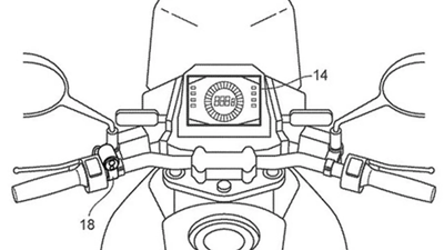 World-first: Suzuki is developing an integrated rear-view motorbike camera