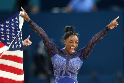 Here’s a Simone Biles fact about her Olympic all-around gold medal that made everyone feel extremely old