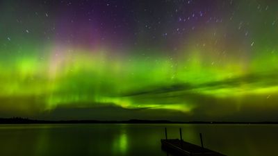 Auroras to light up the US this weekend in aftermath of 'cannibal' solar eruption