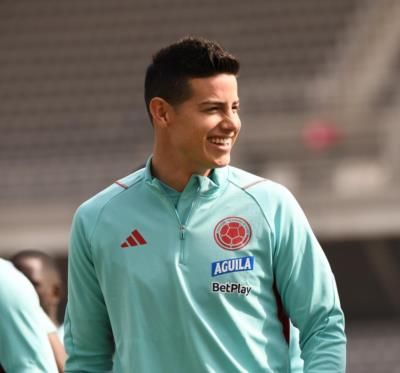 James Rodríguez Shows Positive Attitude And Dedication In Training