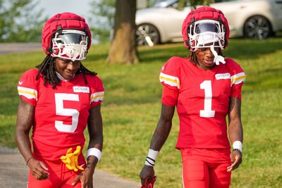 Chiefs highlight young receivers in latest training camp hype video