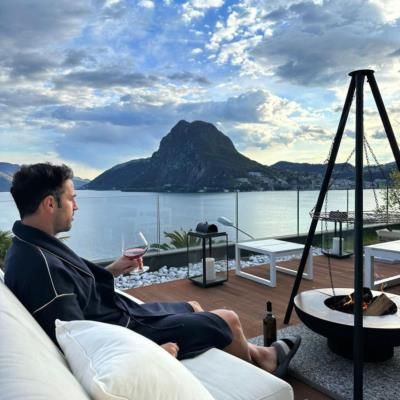 Cesc Fàbregas Enjoys Serene Moment By The Lake