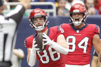 Watch: Texans QB Davis Mills finds TE Teagan Quitoriano scores TD on opening drive