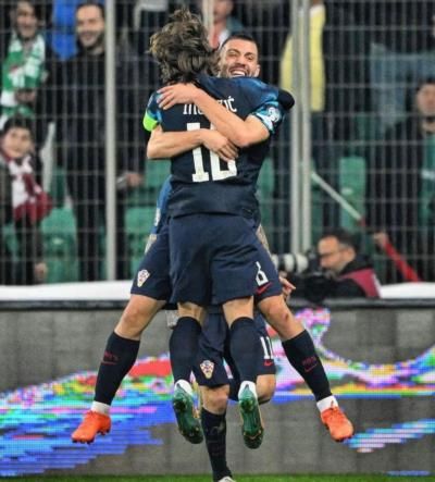 Luka Modric's Passion And Joy On Display In Match Photos