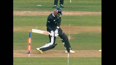 Rare cricketing incident: Pakistan's Usama Mir dismissed hit wicket in The Hundred - Watch