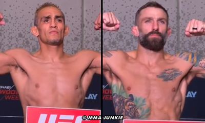 UFC on ABC 7 weigh-in video: Tony Ferguson, Michael Chiesa hit welterweight for must-win matchup