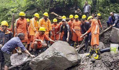 Himachal Cloudburst: 5 dead, around 50 still missing; Rescue work continues