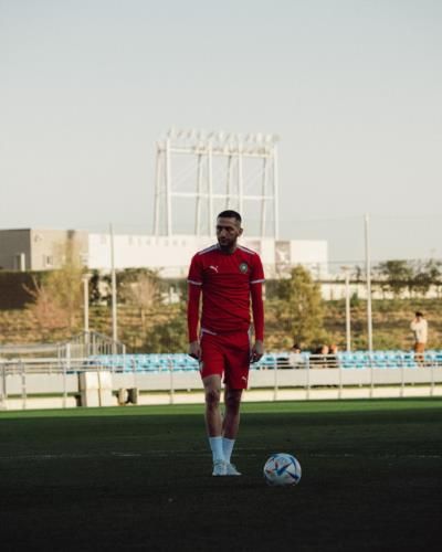 Hakim Ziyech: Focused And Determined In Training