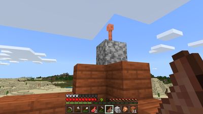 How to craft the Minecraft Lightning Rod and use it