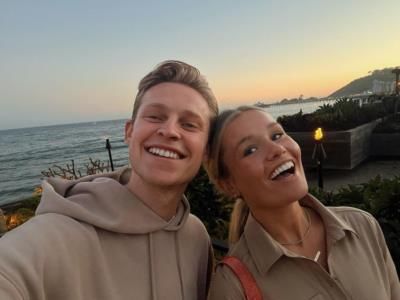 Frenkie De Jong And Partner: A Joyful Moment Together