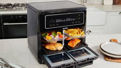 Breville’s new air fryer takes on Ninja with its huge capacity and multiple cooking zones