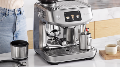 Breville's new all-in-one espresso machine grinds, froths, brews hot and cold – and has a price tag that'll roast your wallet