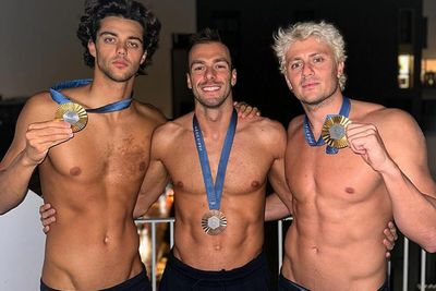 Italian Swimming Team Sets Internet On Fire With Shirtless Pic After Olympic Win