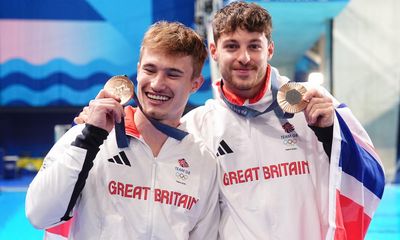 Laugher and Harding claim bronze to ensure GB’s best Olympic diving haul