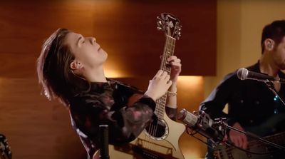 “The way he managed Tim Henson's solo… Speechless!” Marcin brings virtuosic acoustic playing to mainstream TV – and tackles Tim Henson’s guest solo with a mid-song guitar switch – in Late Show performance