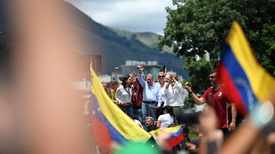 Masked men ransack Venezuela opposition HQ as more nations recognize Maduro rival as president-elect